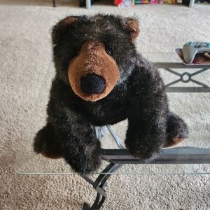 Vintage build a bear grizzly bear